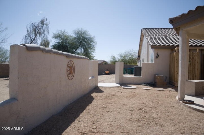 Side Yard with Private Access