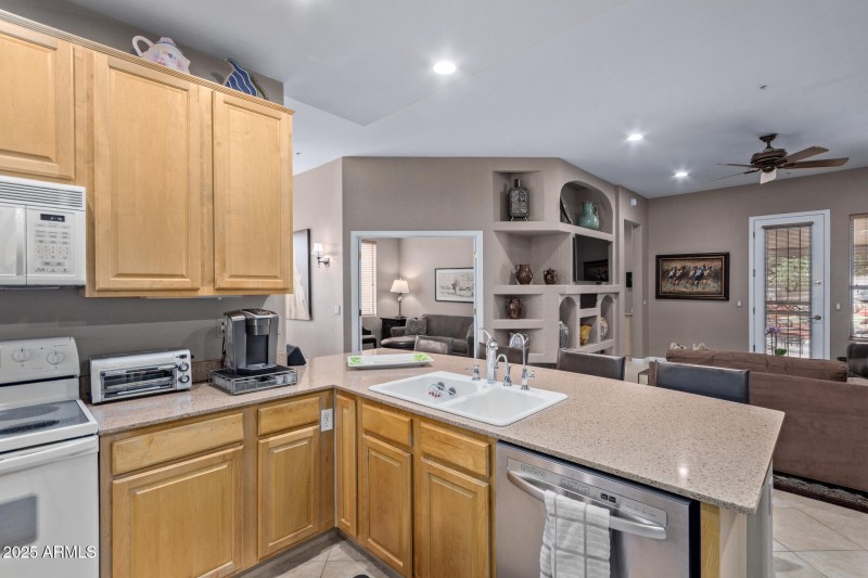 Kitchen to Family Room