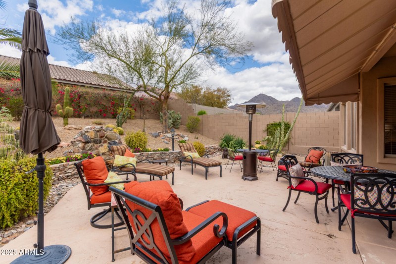 Mountain Views from your patio area