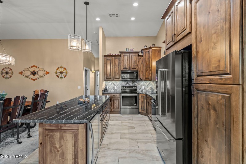 Side view of Kitchen