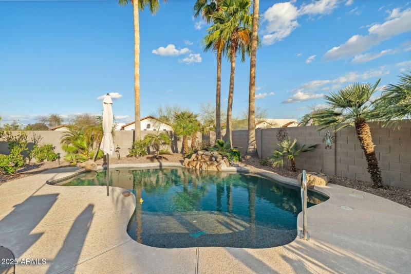 Beautiful pool area