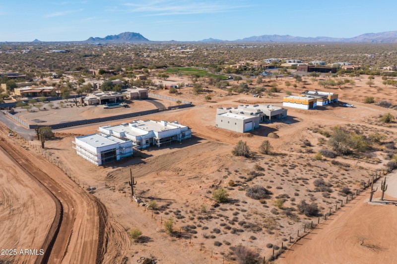 Aerial of New Build