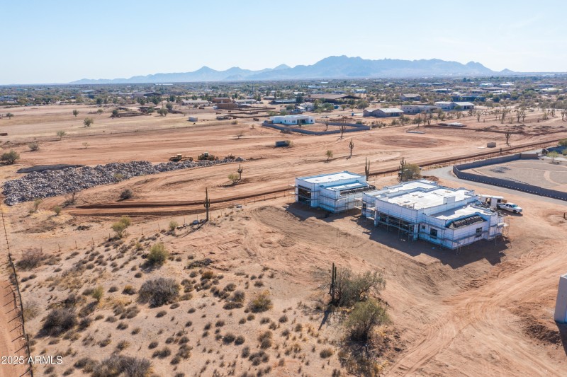 Aerial of New Build