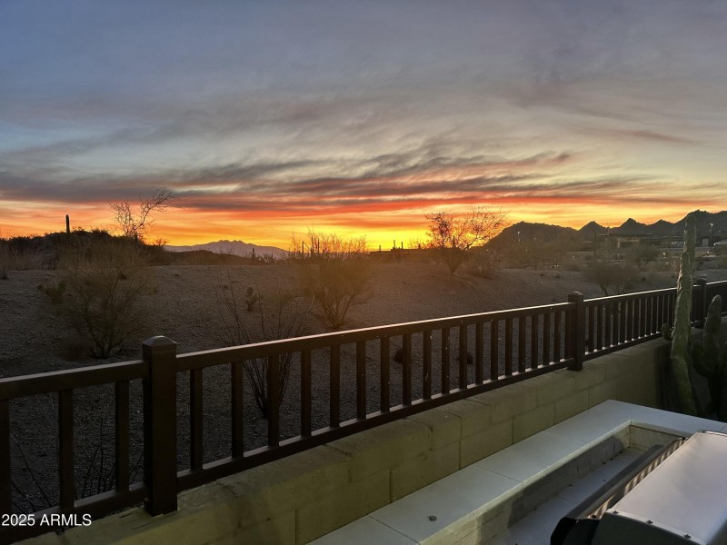 Sunrise on the Patio