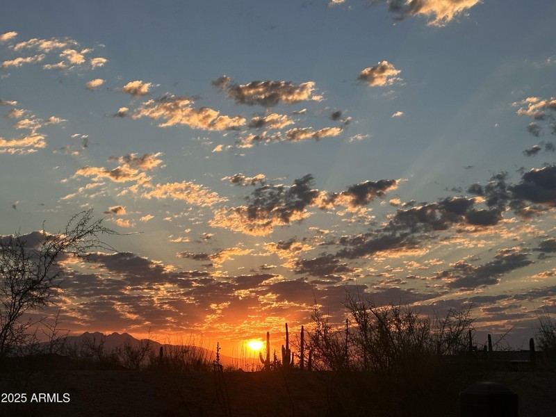 Sunrise from Backyard
