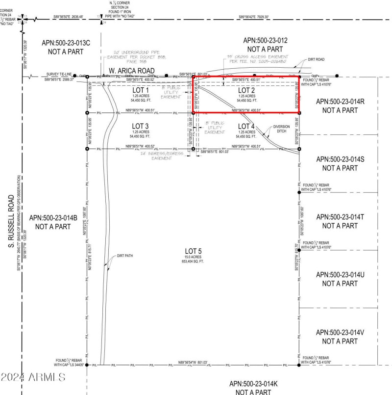 LOT 2 Survey