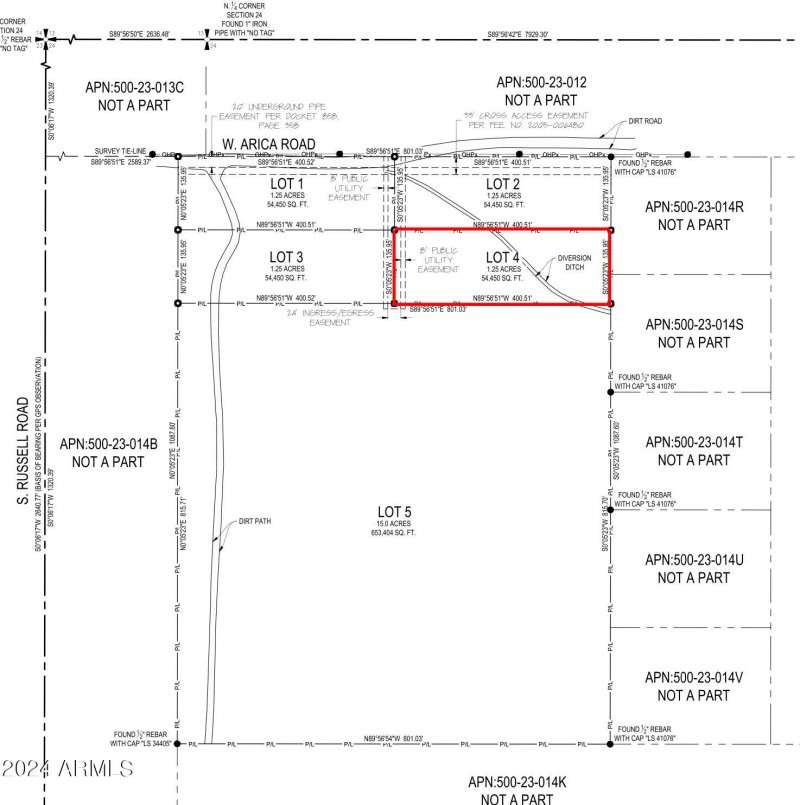 LOT 4 Survey