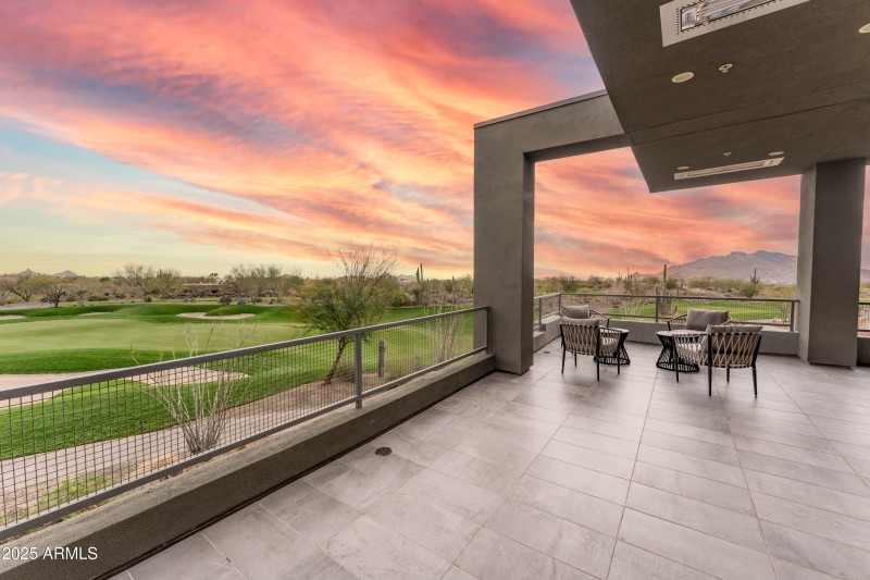 Sunset patio