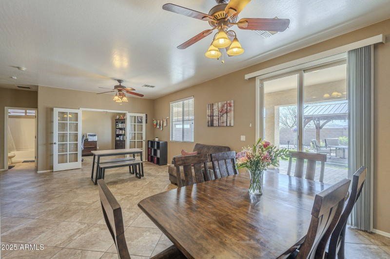 Dining space