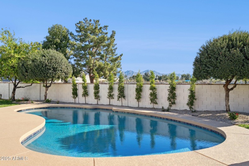 Sparkling pool