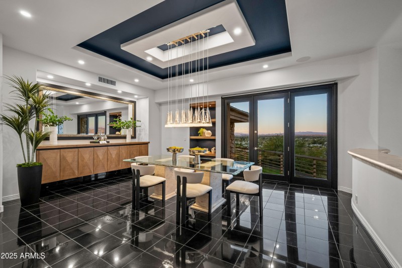 Formal Dining Room w/ Patio Access