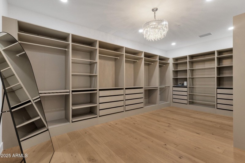 Master closet