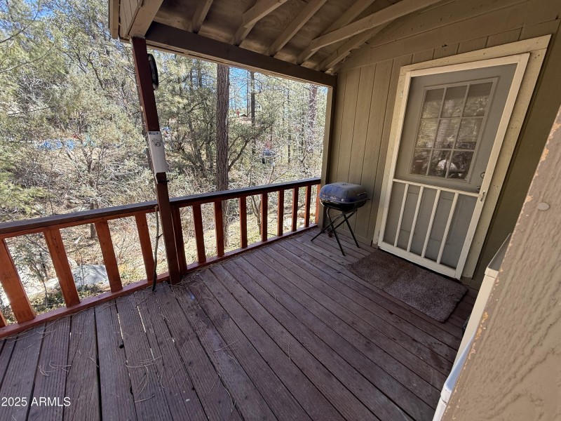 Back deck