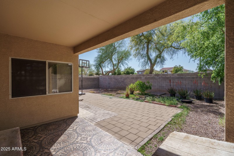 18) BACK PATIO