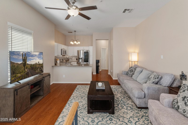 Relax in this cozy living room