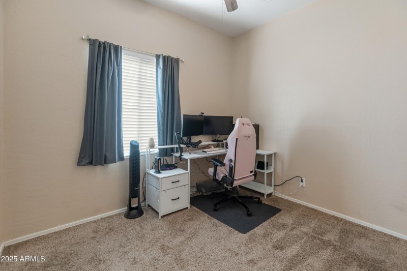 Looking in 2nd bedroom