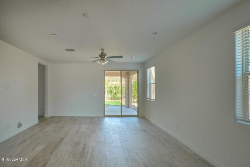 Great Room to the Back Patio