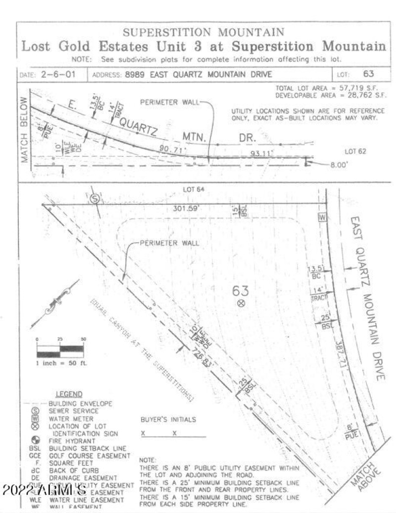 Lot 63 Plat