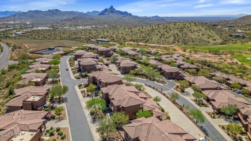 Red rock and 4 Peaks