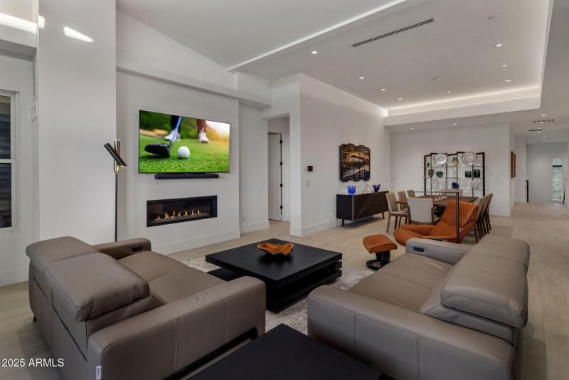 Living room Fireplace