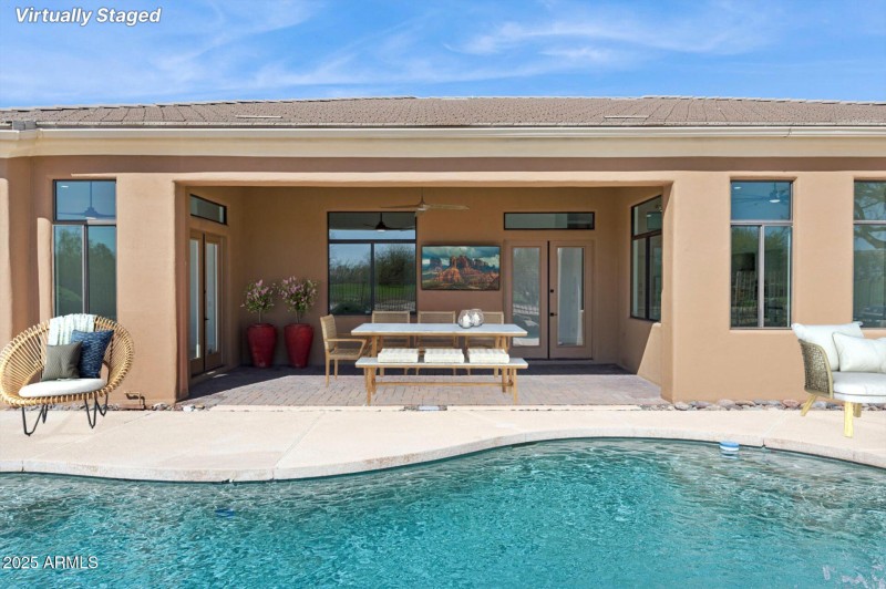 Patio Staged