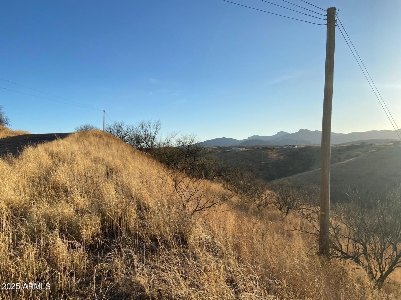Electric poles at property