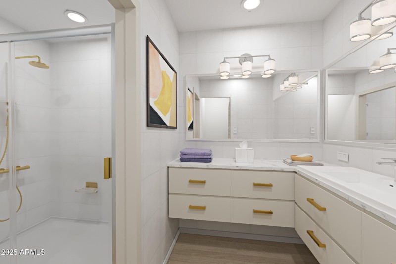 Rendering of Primary Bathroom