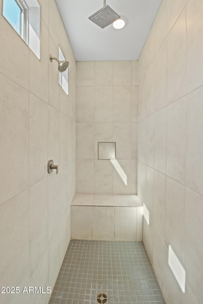 Arcadia Walk in Shower in Primary Bath