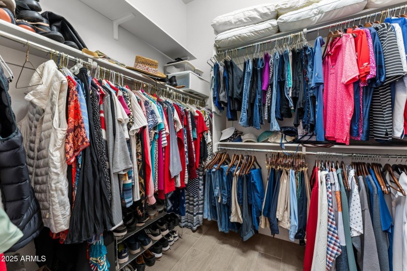 Primary Walk-in closet