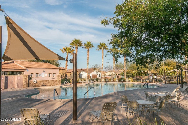 Pool is heated a few cooler months