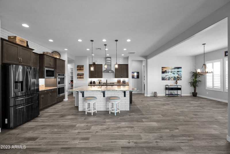 Expansive Kitchen/Dining