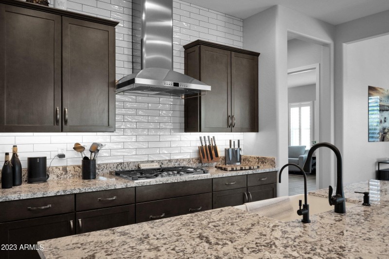 Clean and Classy Subway Tiled Backsplash