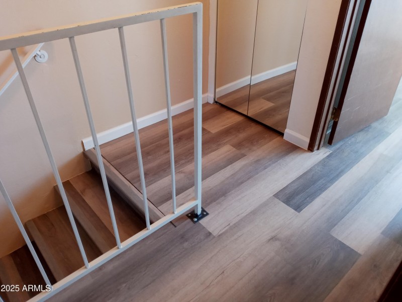NEW FLOORING ON STAIRS AND LANDING