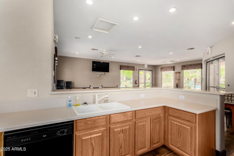 Rec Room Kitchen