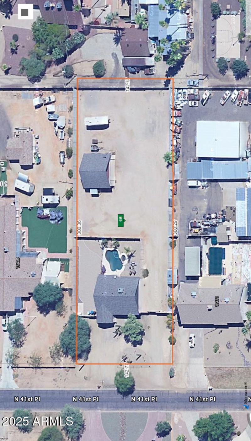 16423 Lot Aerial Pic