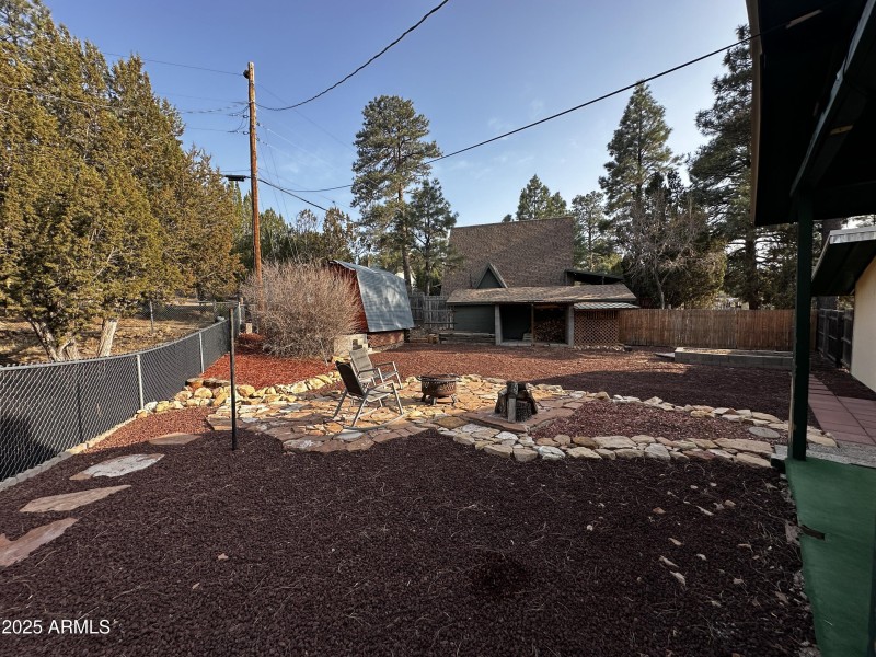 Back Yard Area