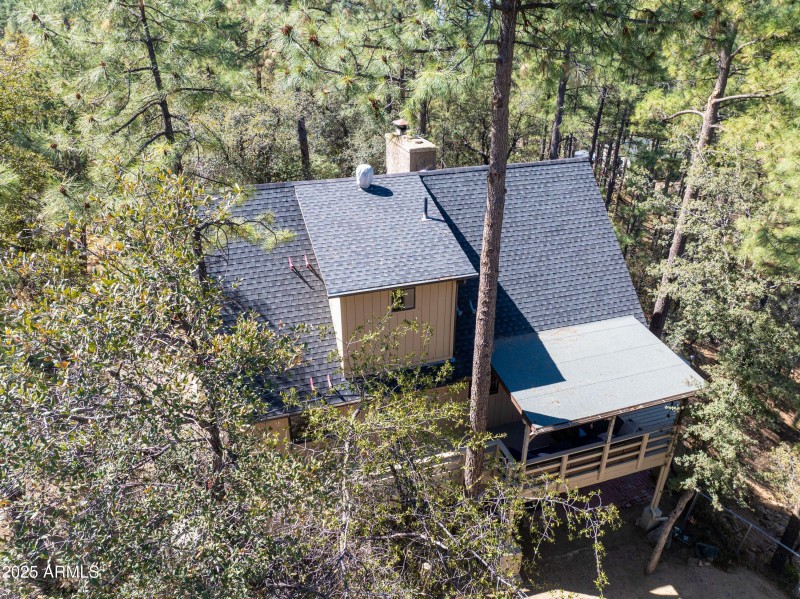 High view North side