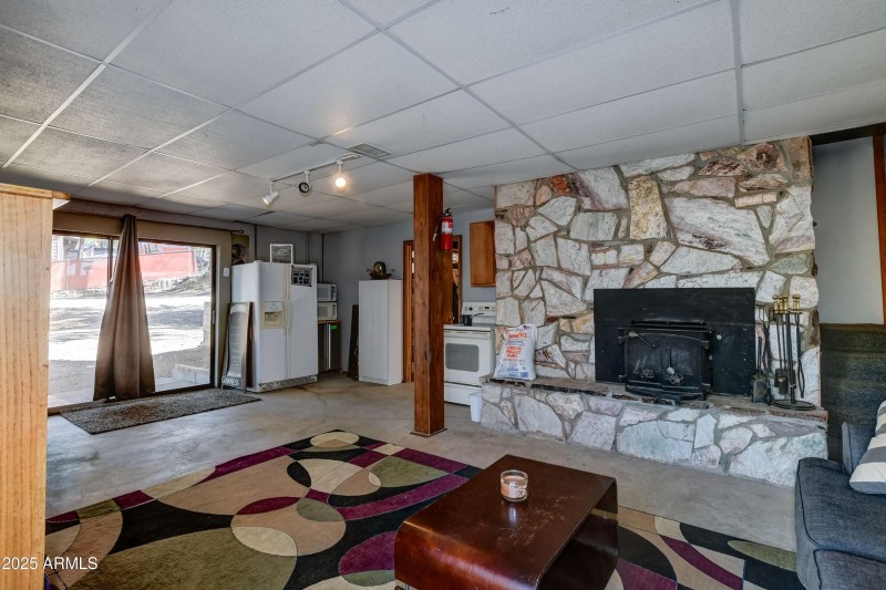Finished basement