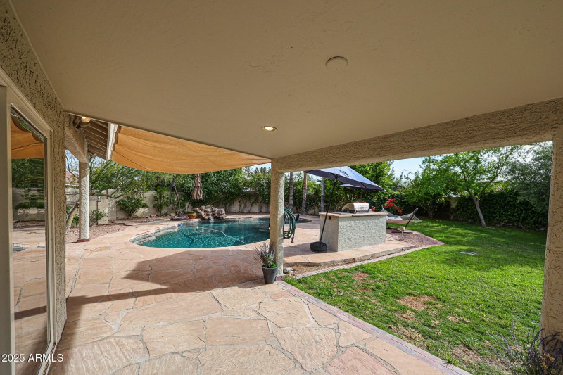 Back patio