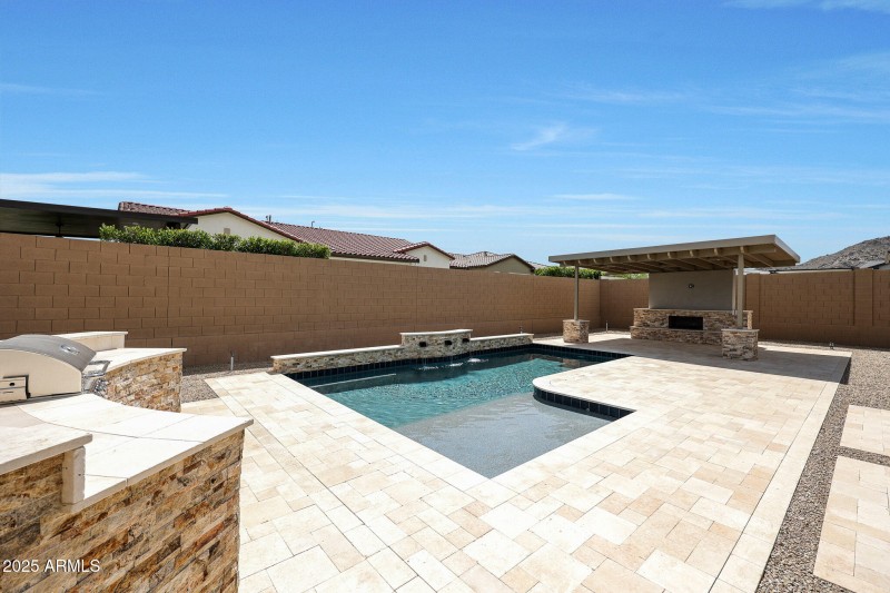 PRIVATE WATERFALL POOL