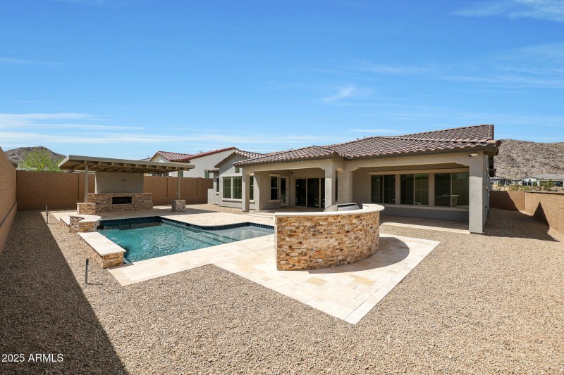 PRIVATE WATERFALL POOL