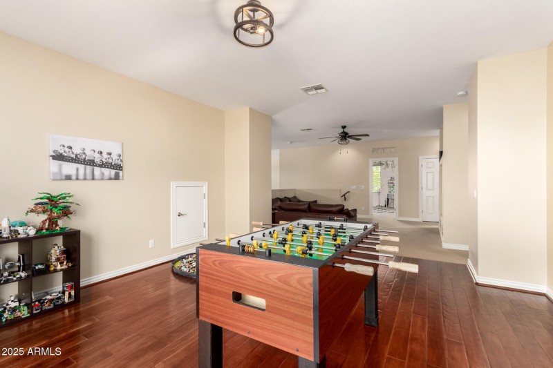 Upstairs Loft Game Room