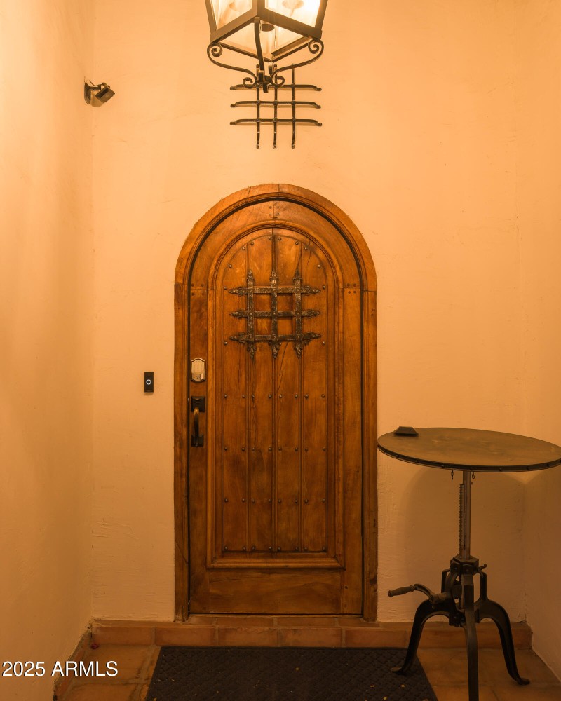 Royal arched door