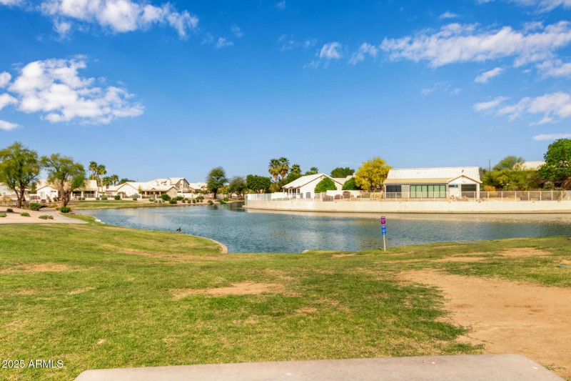 One of Several Community Fishing Lakes-