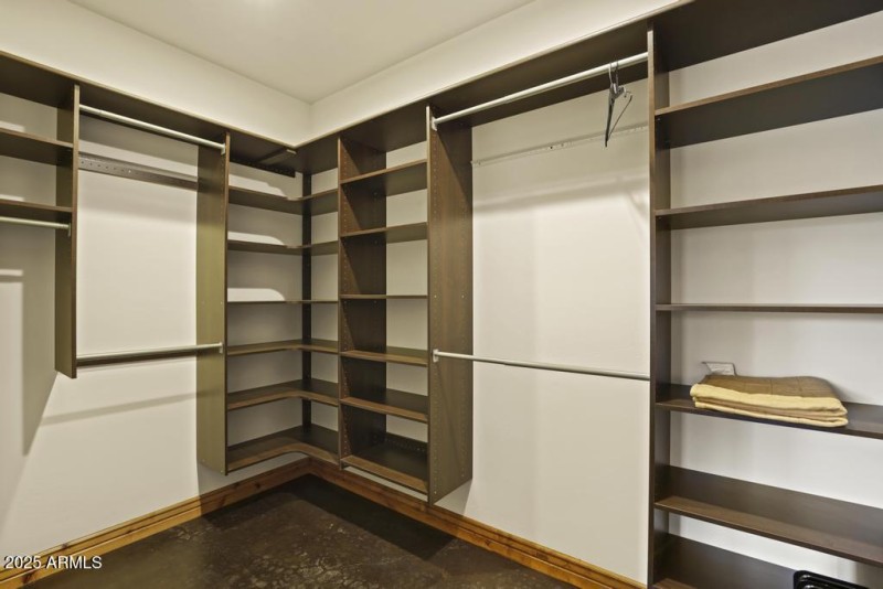 NE Downstairs Walk-in Closet