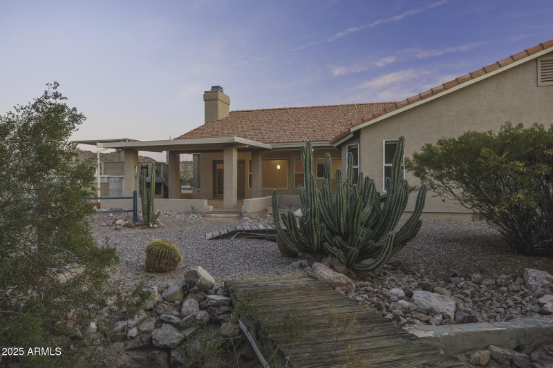 Back Yard Bridge View