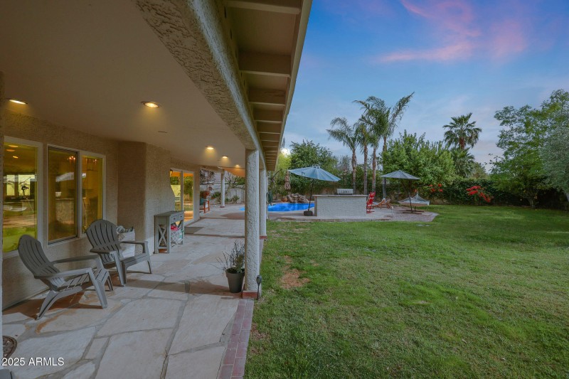 Patio view
