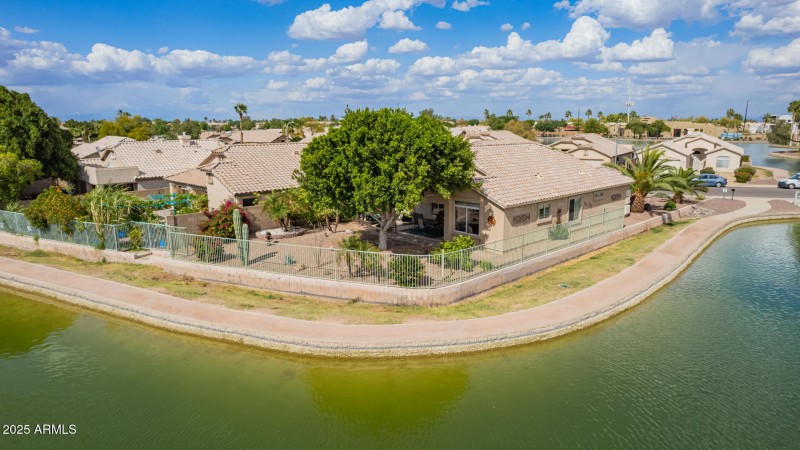 Aerial Backyard
