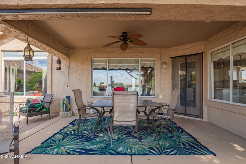 Extended Covered Patio