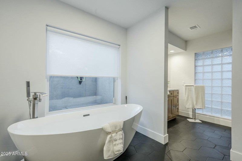 Primary Bathroom Soak Tub